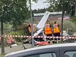Video: Pesawat Cessna 172 Jatuh di Chartres Prancis, Semua Penumpang Tewas