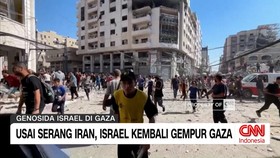 VIDEO: Usai Serang Iran, Israel Kembali Gempur Gaza