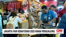 VIDEO: Jakarta Fair Kemayoran 2025 Ramai Pengunjung