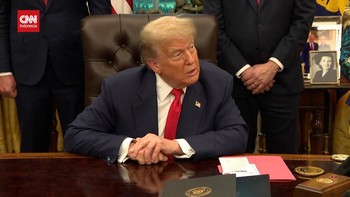 VIDEO: Trump Sesumbar Gencatan Senjata di Gaza Tercapai dalam Sepekan