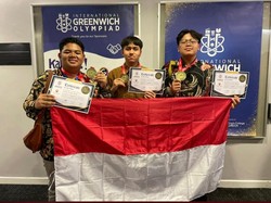 3 Pelajar Cianjur-Bandung Raih Emas Olimpiade Sains di Inggris