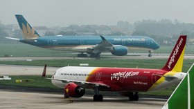 2 Pesawat Vietnam Airlines Tabrakan di Bandara Noi Bai