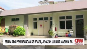 VIDEO: Belum Ada Penerbangan ke Brasil, Jenazah Juliana Masih di RS