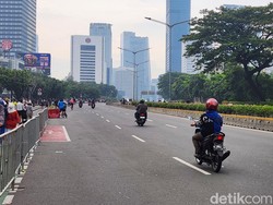 Jakarta International Marathon Selesai, Sejumlah Ruas Jalan Kembali Dibuka