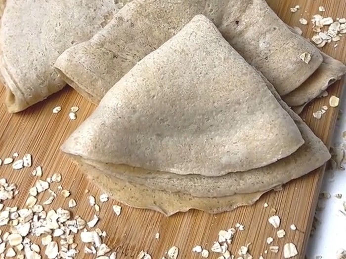 Oat Crepes/Foto: tiktok.com/healthyalyona