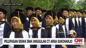 VIDEO: Pelepasan Siswa SMA Unggulan CT Arsa Sukoharjo