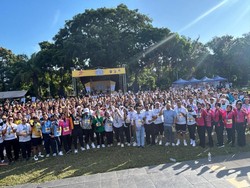 Ribuan Warga Magetan Meriahkan Fun Run HUT Bhayangkara