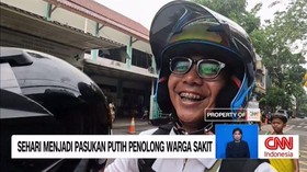 VIDEO: Sehari Menjadi Pasukan Putih, Membantu Orang Sakit