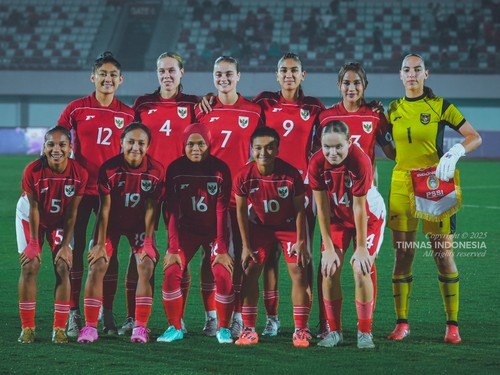 Klasemen Kualifikasi Piala Asia Wanita: Indonesia Posisi Runner Up