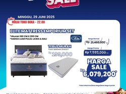 Banting Harga! Beli Kasur di Transmart Full Day Sale Jadi Semurah Ini