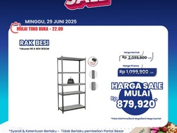 Banjir Diskon! Beli Rak di Transmart Full Day Sale Murah Meriah