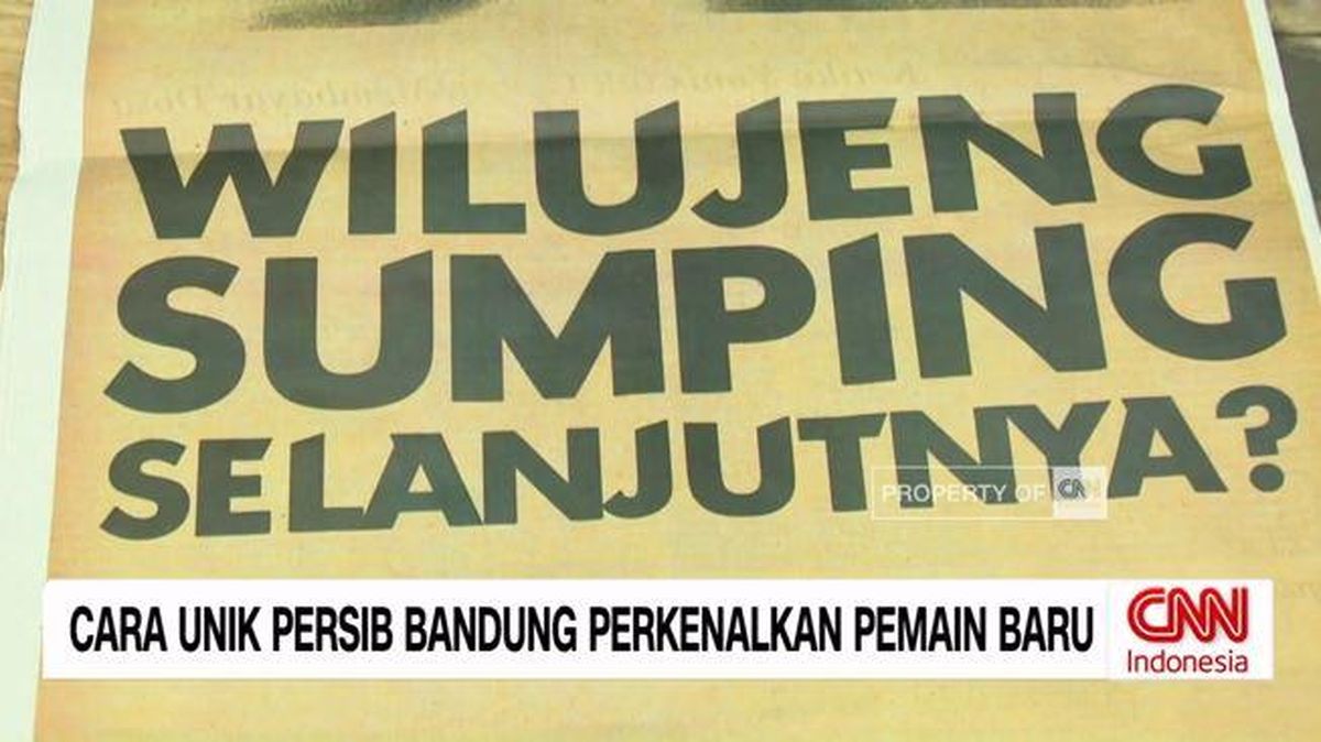 VIDEO: Cara Unik Persib Bandung Perkenalkan Pemain Baru