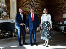 Viral Ekspresi Ratu Belanda Maxima, Diduga Ejek Donald Trump