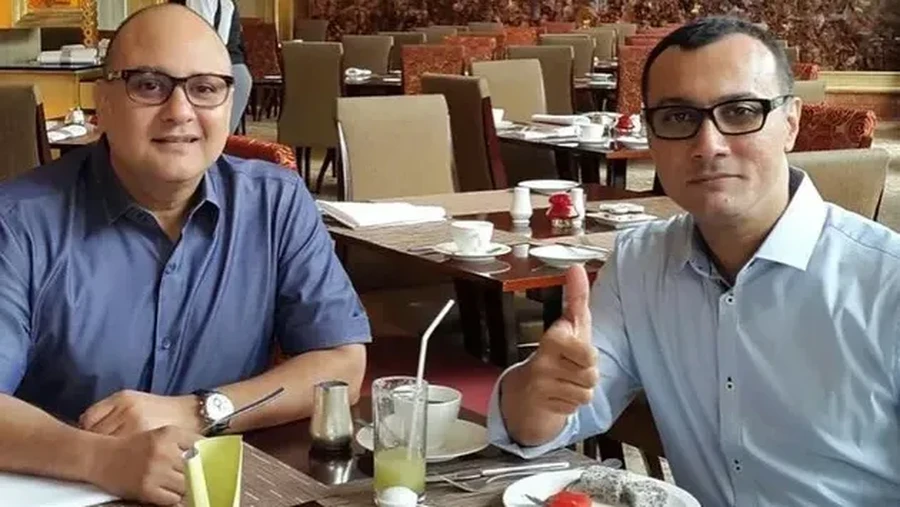 Irwan Mussry bersama adiknya, Jacky Mussry.