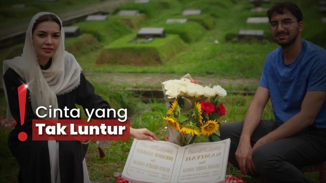 Najwa Shihab Tegar Gelar Tahlil 40 Hari-Ziarah ke Makam Suami