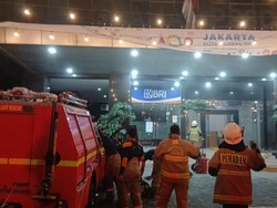 Ruang Aspri di Gedung YPPSDP Jakpus Kebakaran, Sempat Terjadi Ledakan