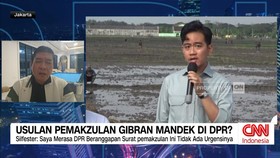 VIDEO: Pemakzulan Gibran Kandas, Silfester: Tak Punya Legal Standing 