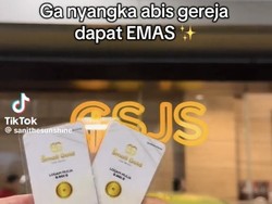 Viral Gereja di Surabaya Bagi-bagi Emas ke Jemaat