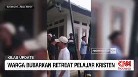 VIDEO: Warga Bubarkan Retreat Pelajar Kristen di Sukabumi