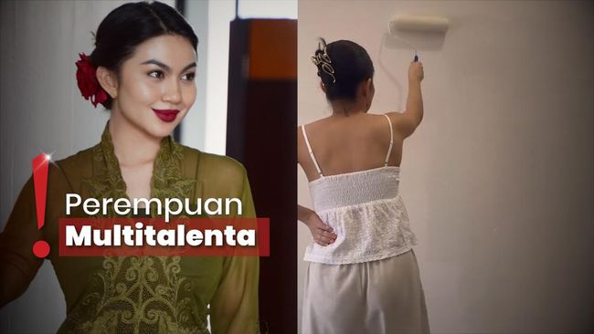 Ariel Tatum Cat Tembok Rumah Sendiri, Tuai Pujian Warganet