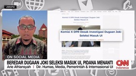 VIDEO: Beredar Dugaan Joki Seleksi Masuk UI, Pidana Menanti