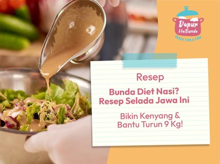 Bunda Diet Nasi? Resep Selada Jawa Ini Bikin Kenyang & Bantu Turun 9 Kg!