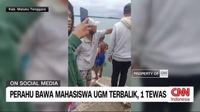 VIDEO: Kapal Angkut Mahasiswa KKN UGM Tenggelam di Maluku, 1 Tewas