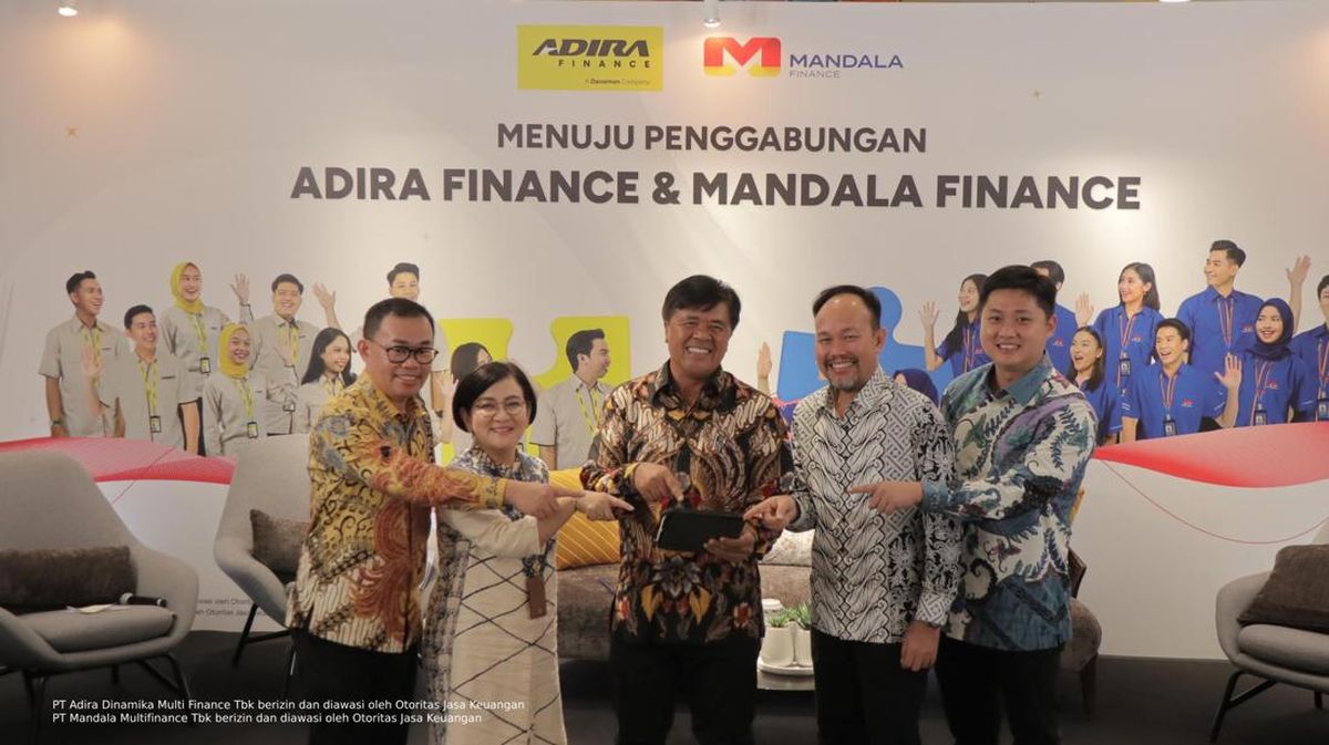 Merger, Adira dan Mandala Finance Akan Kelola Aset Rp38,4 T