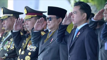 Prabowo dan Gibran Hadiri Upacara Peringatan ke-79 Hari Bhayangkara