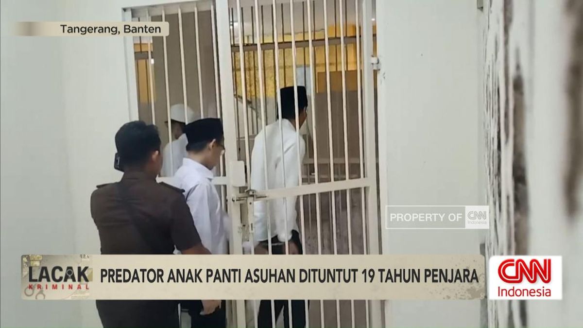 VIDEO: Predator Anak Panti Asuhan Dituntut 19 Tahun Penjara