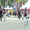 VIDEO: Robot-robot Polisi Unjuk Gigi di HUT Bhayangkara