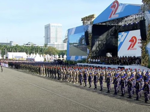 Prabowo Minta Komandan Upacara Hari Bhayangkara Menghadap Usai Acara