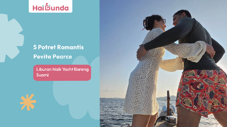 5 Potret Romantis Pevita Pearce Liburan Naik Yacht Bareng Suami