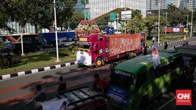 Demo ODOL: Sopir Truk Desak Ketemu Menhub dan AHY, Ancam Blokade Jalan