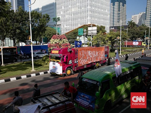 Demo ODOL: Sopir Truk Desak Ketemu Menhub dan AHY, Ancam Blokade Jalan