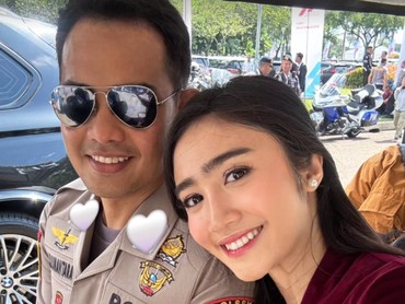 img-title Suami Febby Rastanty Naik Pangkat Jadi AKP, Segini Gajinya