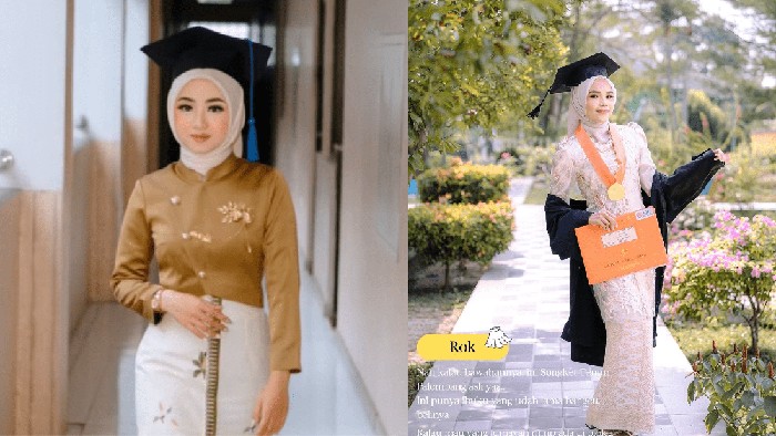 Sederet Kebaya Wisuda Unik yang Viral di TikTok, Inspirasi untuk Hari Kelulusan