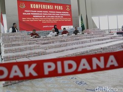 Video: Gunungan Duit Rp 1,3 T Sitaan Kasus Korupsi Minyak Goreng