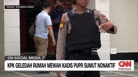 VIDEO: KPK Geledah Rumah Mewah Kadis PUPR Sumut Nonaktif