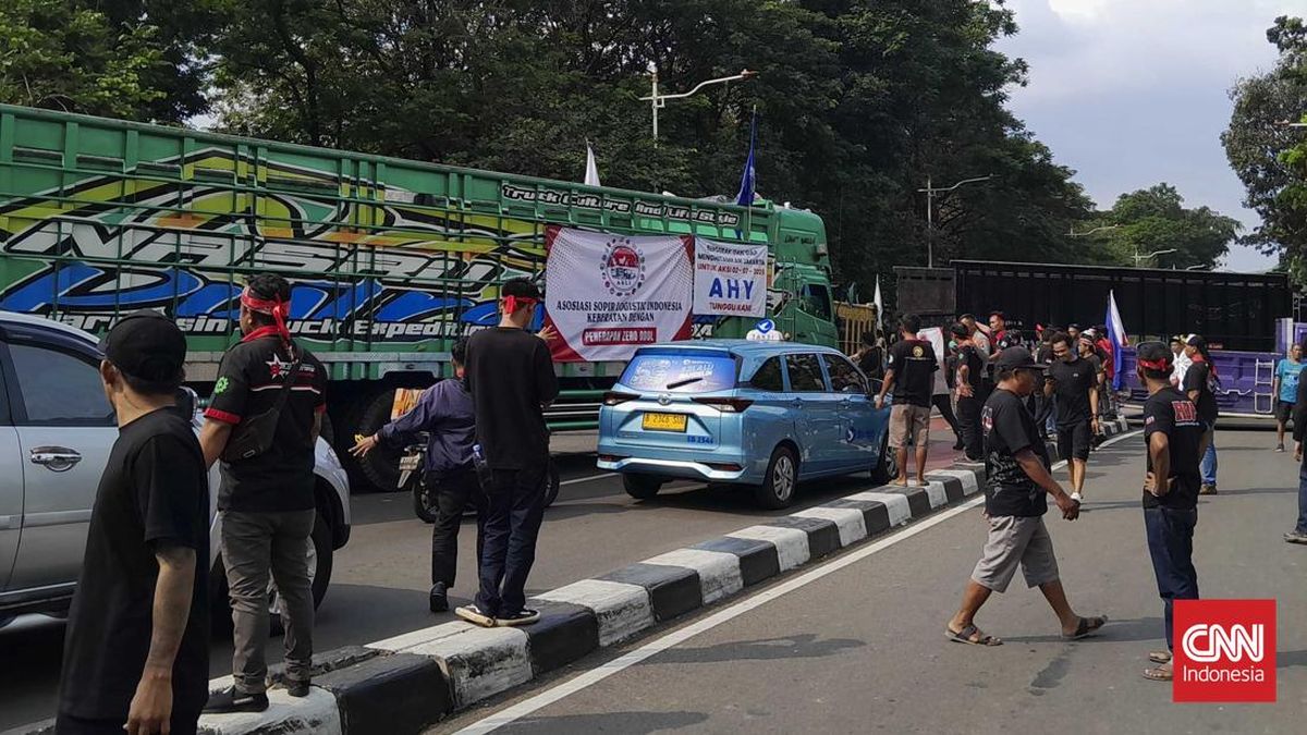 6 Orang Diamankan Usai Demo Sopir Truk Ricuh