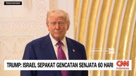 VIDEO: Trump: Israel Sepakat Gencatan Senjata 60 Hari
