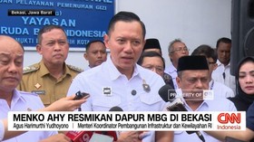VIDEO: Menko AHY Resmikan Dapur MBG di Bekasi