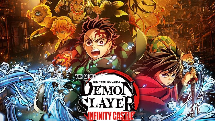 Poster Anime Demon Slayer: Infinity Castle