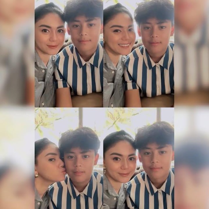<p>Dalam salah satu potret, Thalita dan Rafello tampak selfie bersama dengan ekspresi manis. Keduanya terlihat begitu kompak dan akrab, bahkan banyak netizen menyebut wajah Bunda dan anak ini makin mirip! (Foto: dok. instagram@thalitalatief)</p>