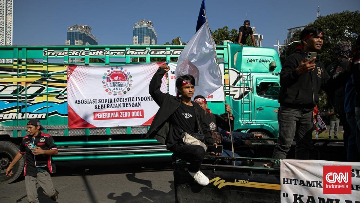 Audiensi soal ODOL Buntu, Sopir Truk Ultimatum Menhub-AHY