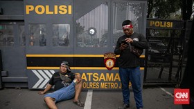 Enam Orang Ditangkap Saat Demo ODOL Sopir Truk Sudah Dipulangkan
