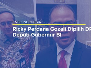  Ricky Perdana Gozali Dipilih DPR Jadi Deputi Gubernur BI