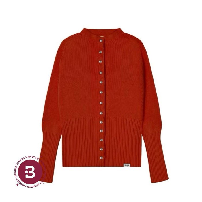 Roomy Cotton Knit Cardigan
