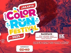 Yuk Seru-seruan di Jakarta Color Run Festival, Bakal Ada Apa Aja?