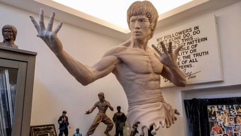 FOTO: Terdampak Ekonomi, 'Museum' Bruce Lee di Hong Kong Tutup